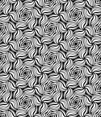 Kusursuz soyut desen Vektör Boyama Kitabı