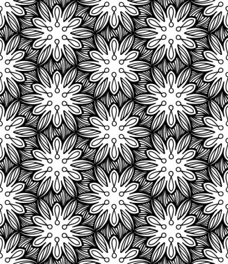 Kusursuz soyut desen Vektör Boyama Kitabı