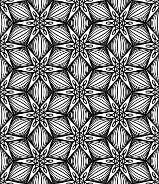 Kusursuz soyut desen Vektör Boyama Kitabı