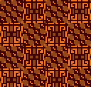 Kusursuz geometrik kareler, piksel dokusu