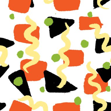 Soyut arkaplansız geometrik şekiller