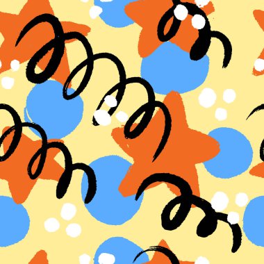 Soyut arkaplansız geometrik şekiller