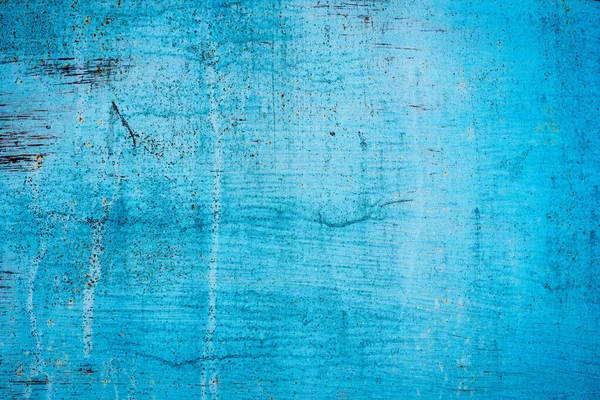Текстура Ржавой Металлической Поверхности Темно Синяя Синяя Потрескавшаяся Краска Фон — стоковое фото