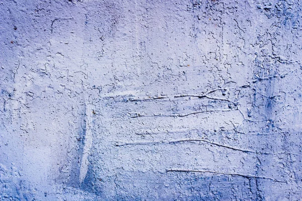 Текстура Іржавої Металевої Поверхні Темно Синя Синя Старі Тріщини Фарби — стокове фото