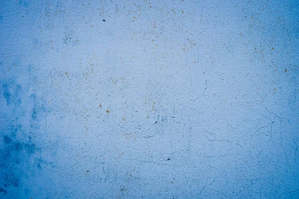 Текстура Іржавої Металевої Поверхні Темно Синя Синя Старі Тріщини Фарби Стокове Фото