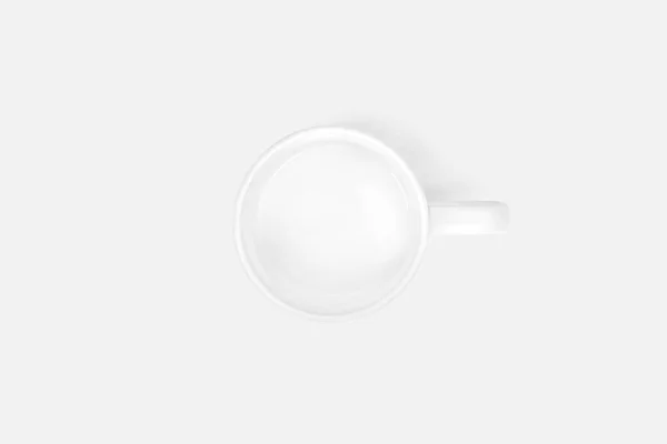 White Cup White Background — Stock Photo, Image