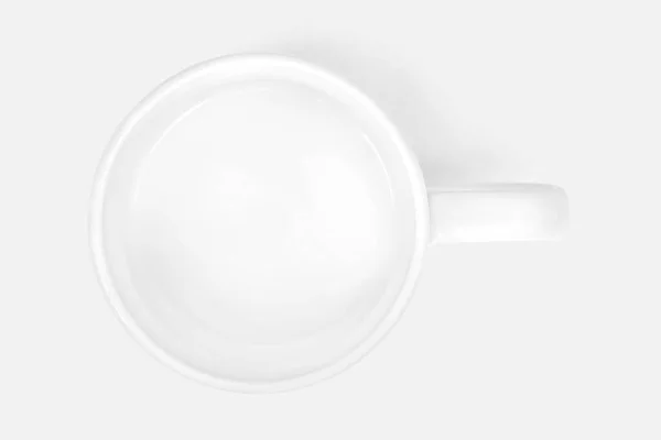 White Cup White Background — Stock Photo, Image