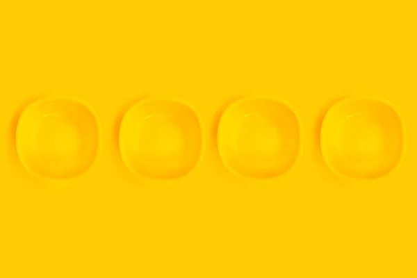 Placas Amarillas Sobre Fondo Amarillo — Foto de Stock