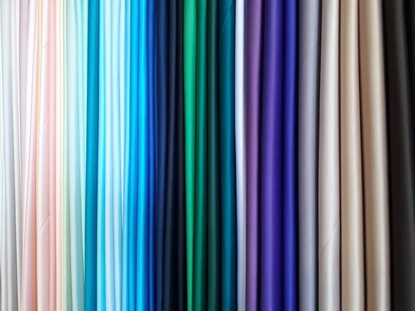 Образец Многоцветной Ткани Изготовления Одежды — стоковое фото