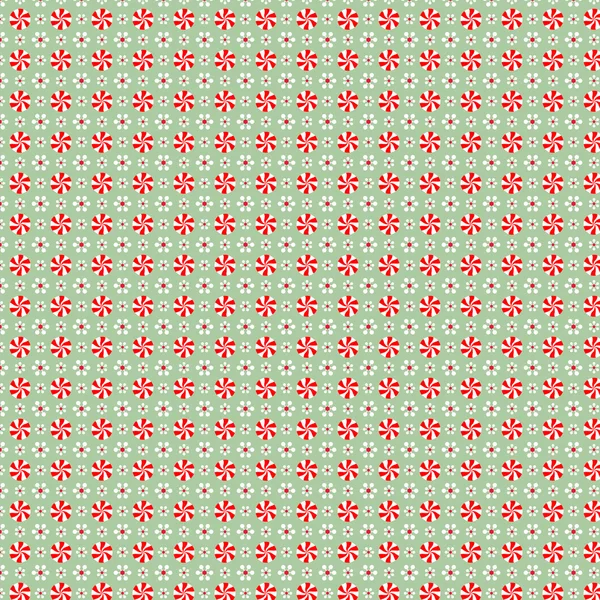Peppermint candy pattern — Stock Vector