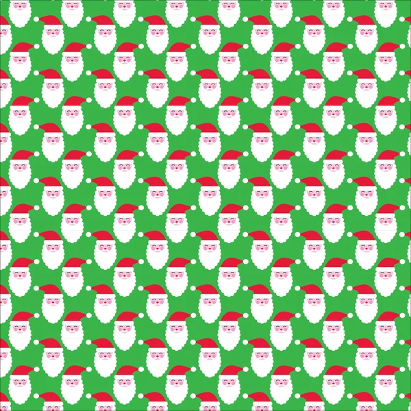 Santa Claus pattern — Stock Vector