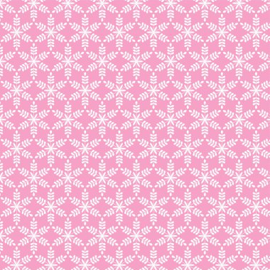  kar tanesi model Pembe üzerinde