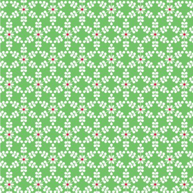 kar tanesi desen yeşil