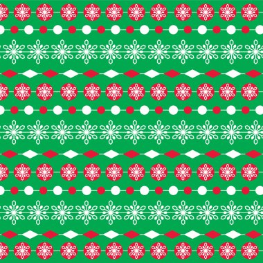 yeşil kırmızı Noel çizgili