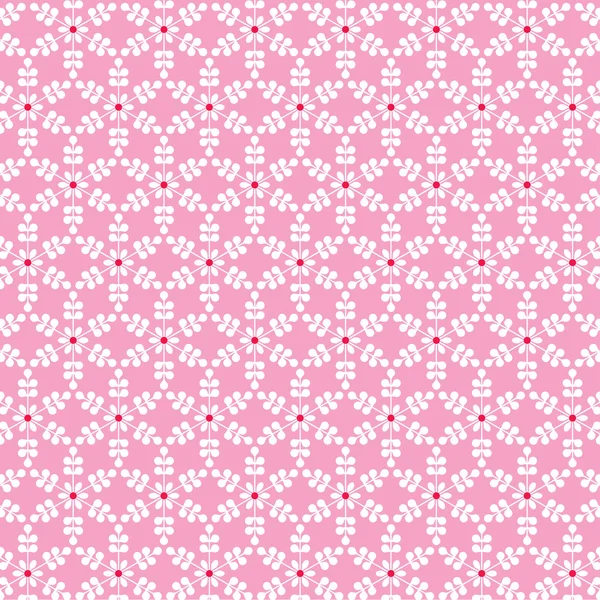 White snowflake pattern — Stock Vector