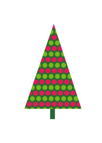 Icône arbre de Noël — Image vectorielle