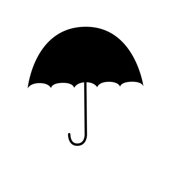 Guarda-chuva isolado no fundo branco — Vetor de Stock