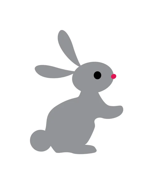 Rabbit animal cartoon — Stock Vector