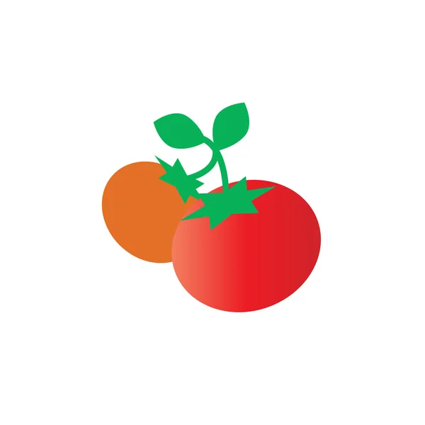 Ілюстрація свіжої їжі помідорів . — стоковий вектор