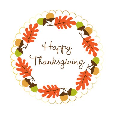 Şükran günü kartı