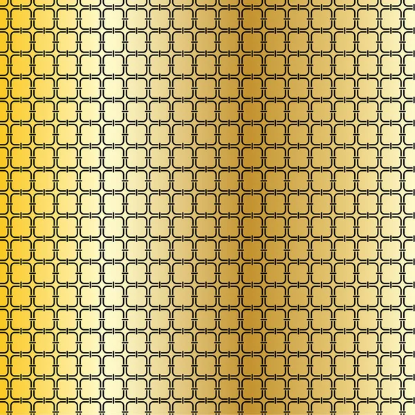 Gold geometric pattern — Stock Vector