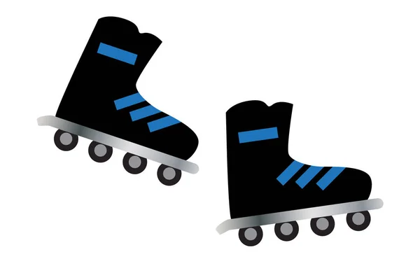 Roller blades icon — Stock Vector