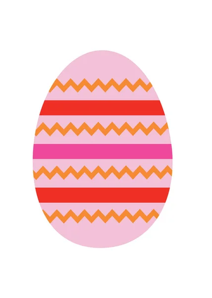 Mutlu Paskalya yortusu yumurta tasarım — Stok Vektör