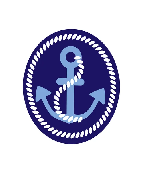 Sea anchor icon — Stock Vector