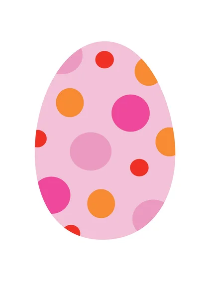 Dots easter egg — Stock Vector