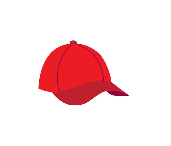 red baseball cap 