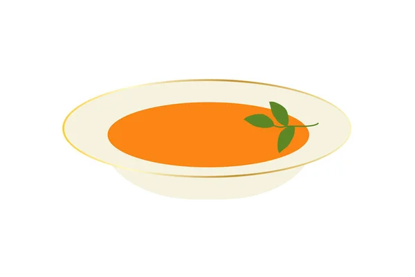 Icône bol de soupe — Image vectorielle