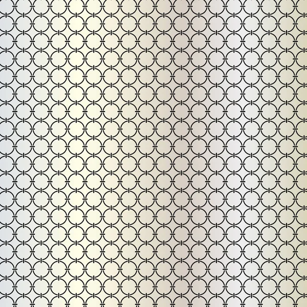 Silberweißes geometrisches Muster — Stockvektor