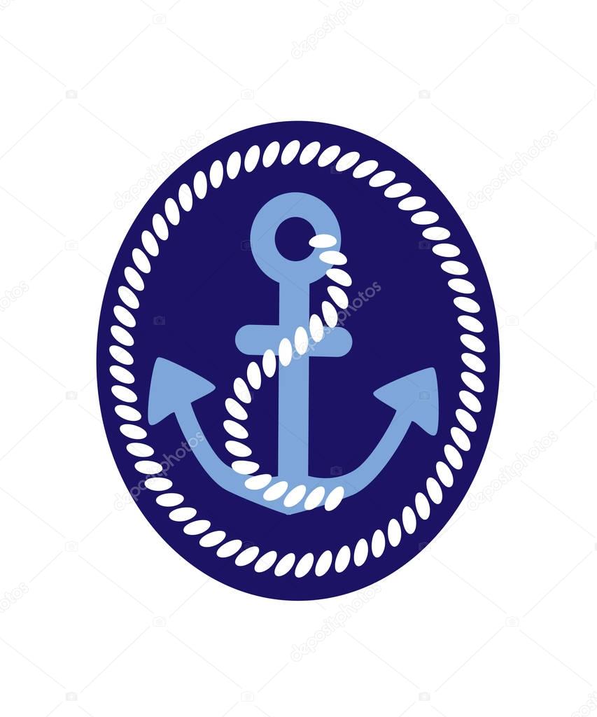 Sea anchor icon