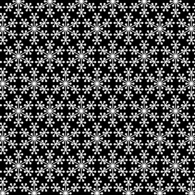 Beyaz kar taneleri paterni