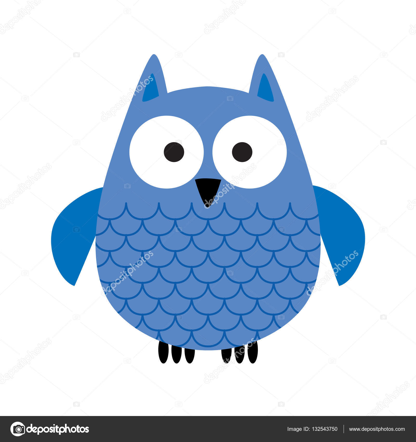 Cartoon blue owl Stock Vector Image by ©scrapster #132543750 Cartoon blue owl Stock Vector Image by ©scrapster #132543750