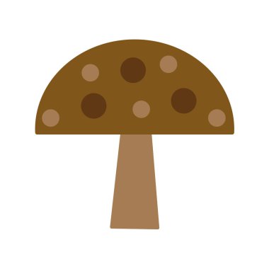 şirin kahverengi mantar