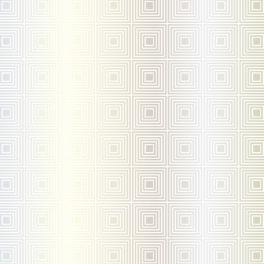 Gümüş geometrik desenler kareler