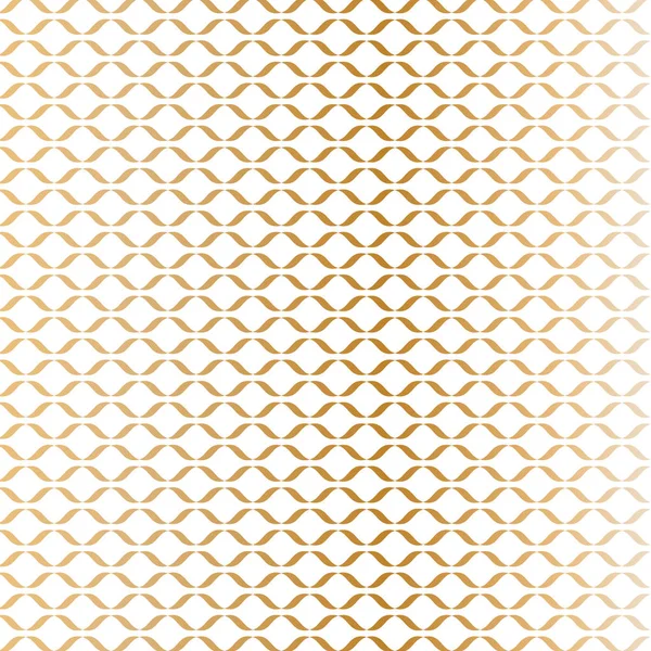 Muster aus goldenen Bändern — Stockvektor
