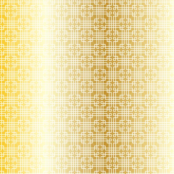 Pattern of golden figures — Stock Vector
