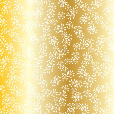 Beyaz kar taneleri paterni