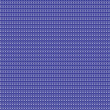 Bakır döngü çizgili desen