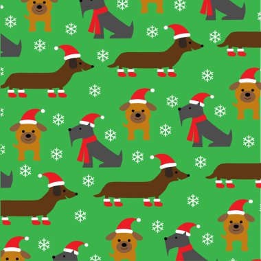 Noel köpekler paterni