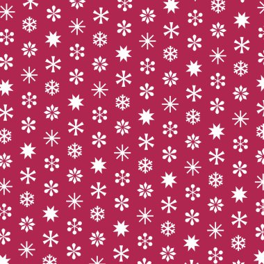 Beyaz kar taneleri paterni