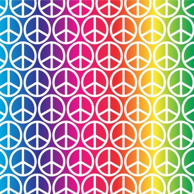 desen gökkuşağı barış işaretleri 