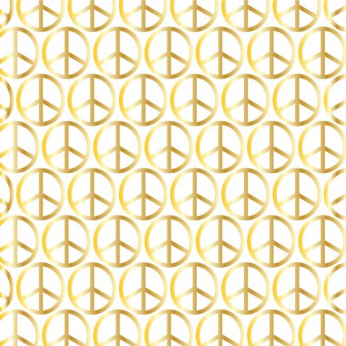 Altın barış işaret paterni 