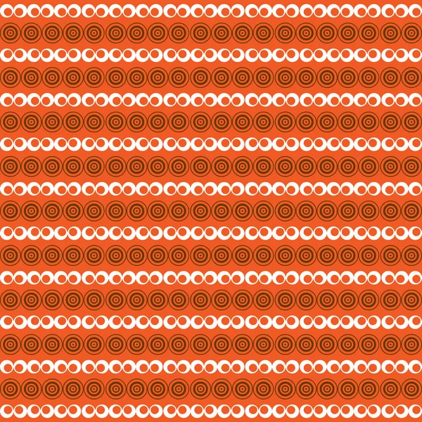 Abstract orange brown pattern — Stock Vector
