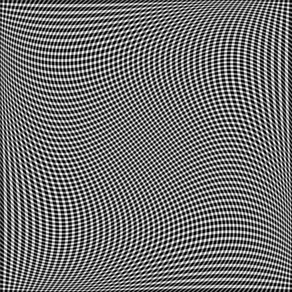 Motif de bande ondulée géométrique — Image vectorielle