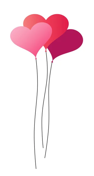 Sevgililer Günü için kalpler