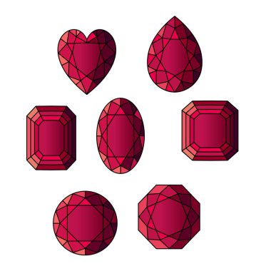 güzel kırmızı taş