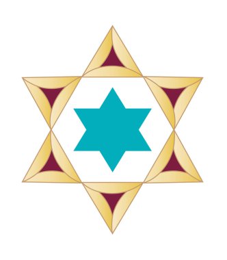 Hamantash Çerezler ve David yıldız